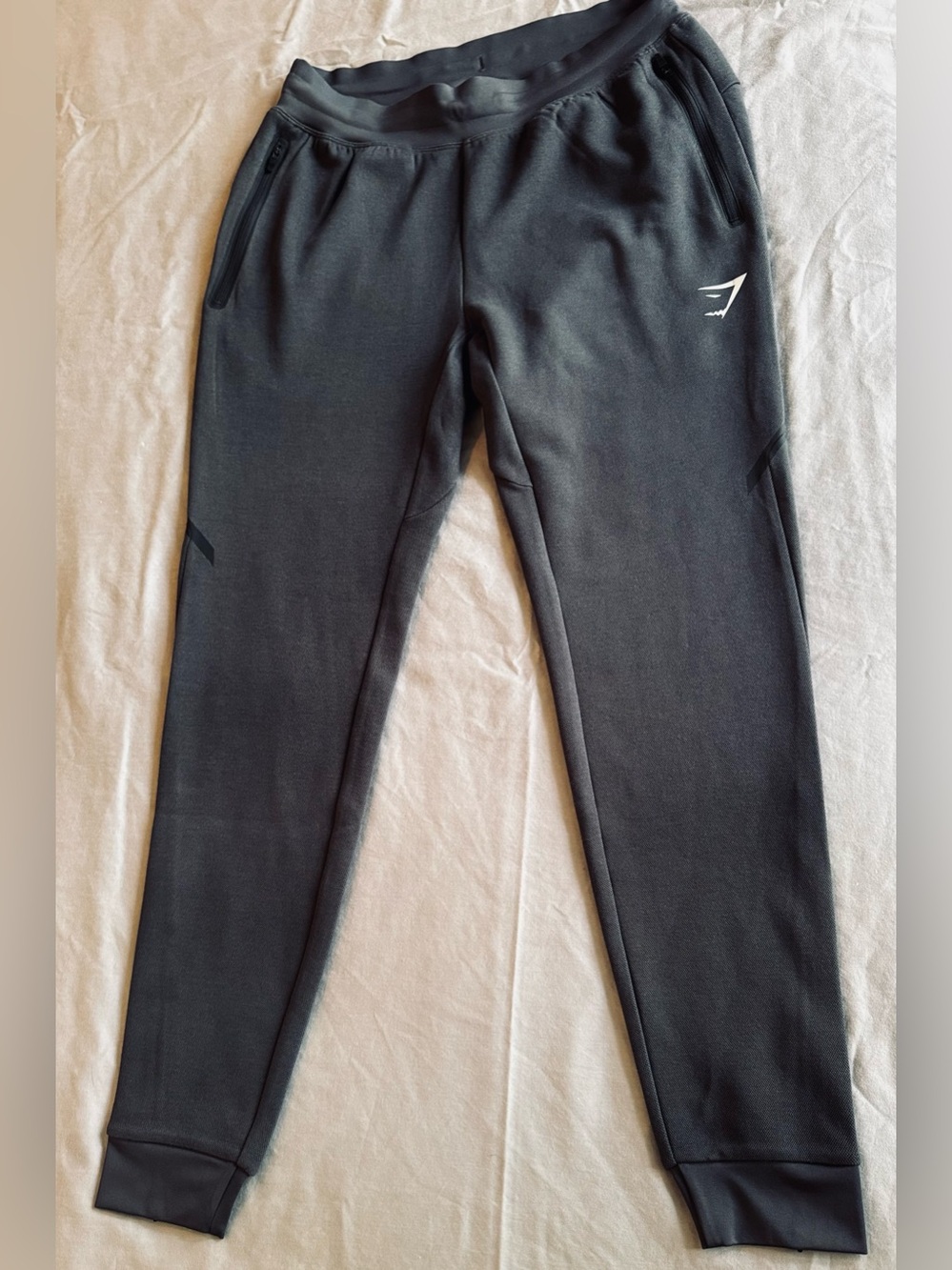 GYMSHARK Men’s Apex Technical Joggers Dark Grey Tapered Athletic Pants - Picture 4 of 14